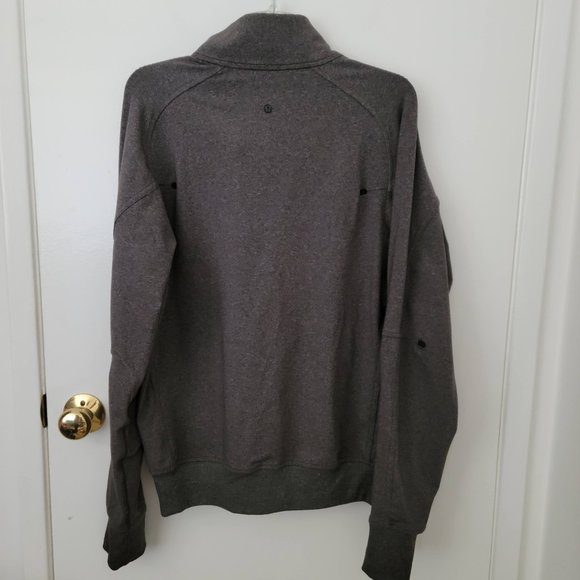 Lululemon Men's Gray Engineered Warmth Jacket - Picture 3 of 4